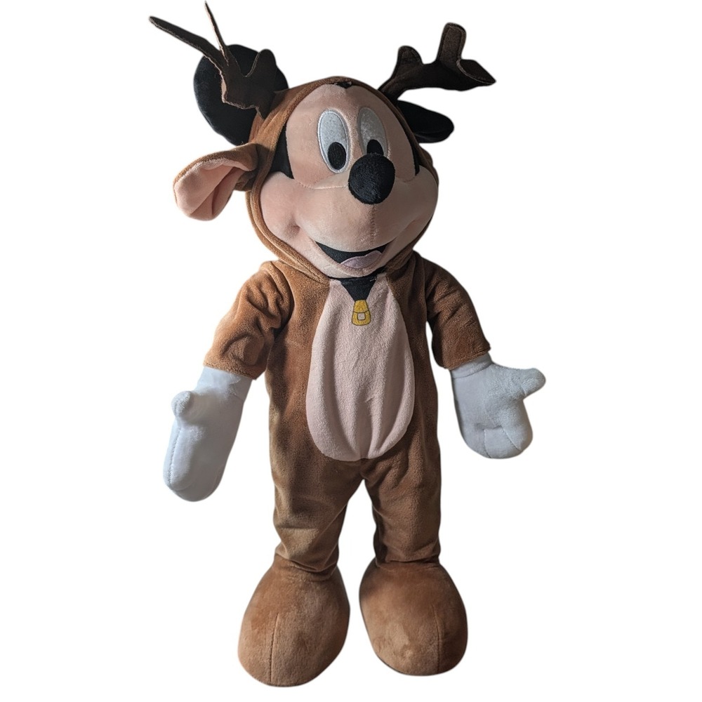 Disney Mickey Mouse‎ Reindeer Plush Greeter Outfit Gemmy Twenty Three In Holiday